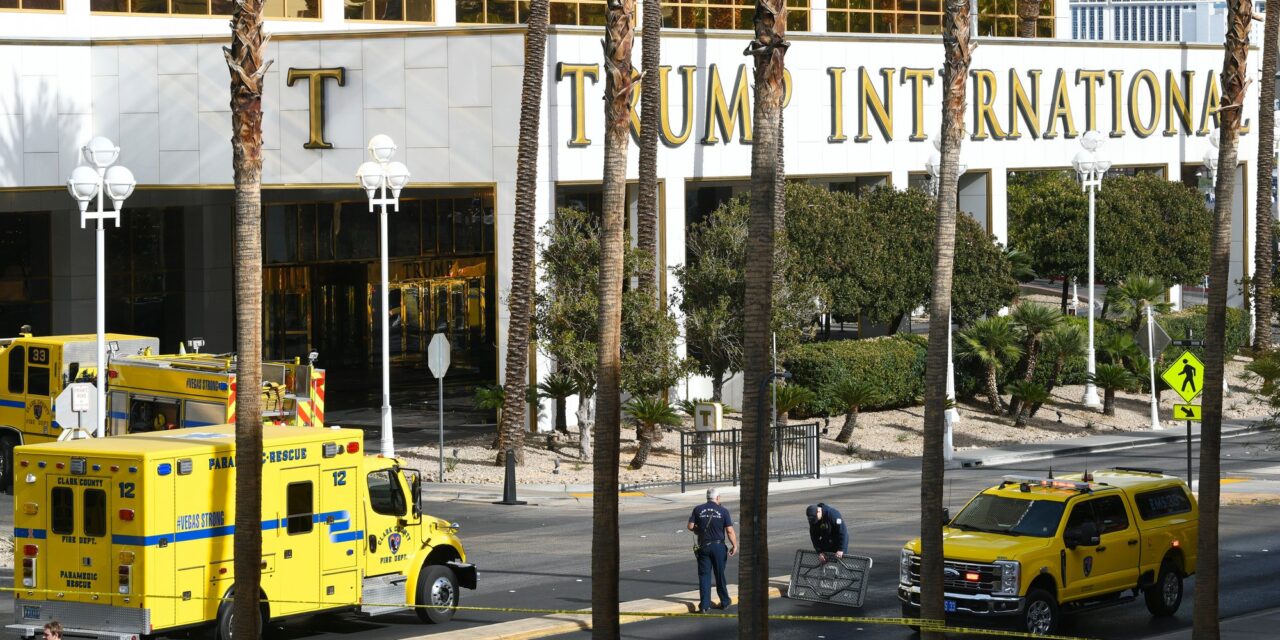 Felrobbant egy Tesla Cybertruck a Las Vegas-i Trump hotel előtt (Fotó+Videó)