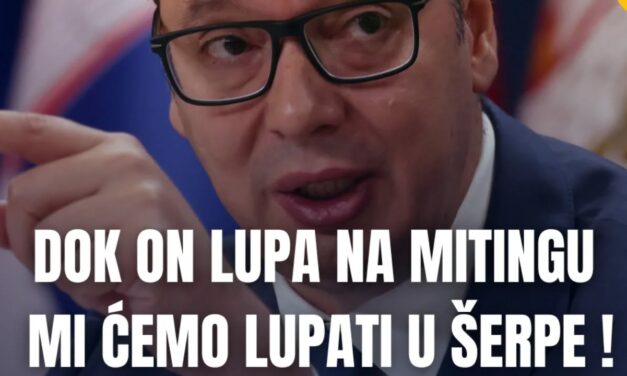 Kreni-Promeni: „Amíg ő a mítingen beszél, mi csapjunk zajt”