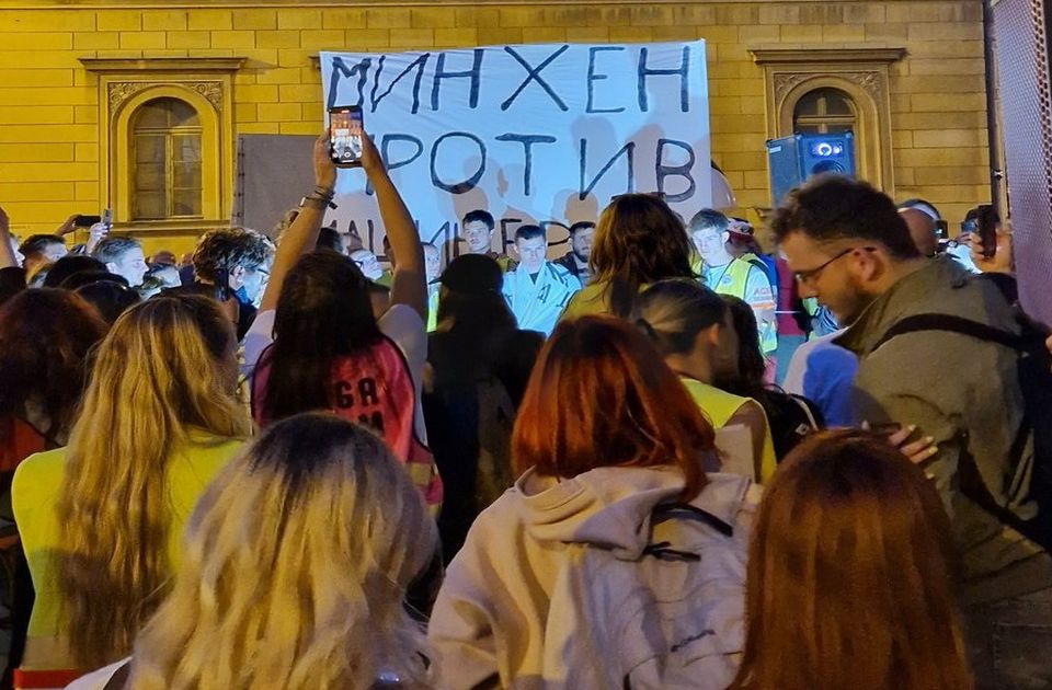 Müchenben is megünnepelték a váltófutó egyetemistákat