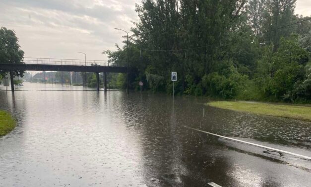 A csatorna nem elnyeli, hanem szennyvízzel együtt böfögi vissza a csapadékot (Videó)