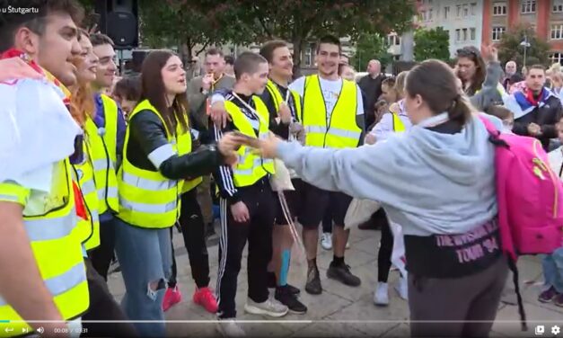 Megérkeztek a maratonfutók Stuttgartba