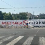 A haladó rezsim Belgrádban is kitűzte a horogkeresztet