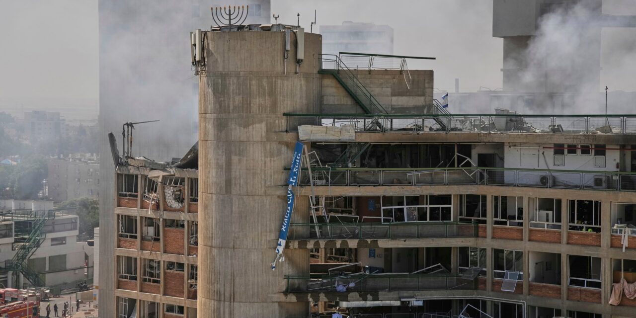 Kórház elleni támadással súlyosbodik a Izrael és Irán közti háború