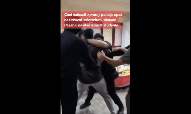 Vučić éppen azt rombolja, amit az egyetemisták építenek: a békét, a szeretetet és az egységet