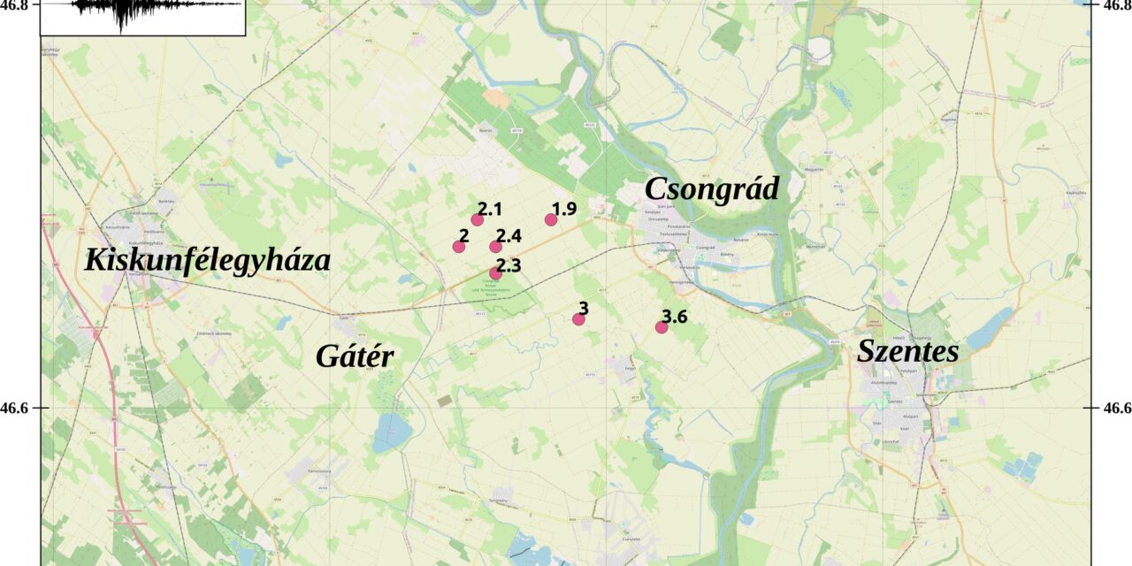 Kiderült, miért reng a föld Csongrád térségében