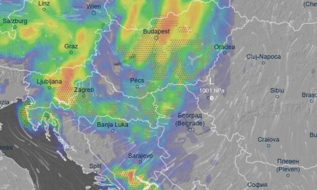 SMS-ben érkezik a figyelmeztetés a viharra