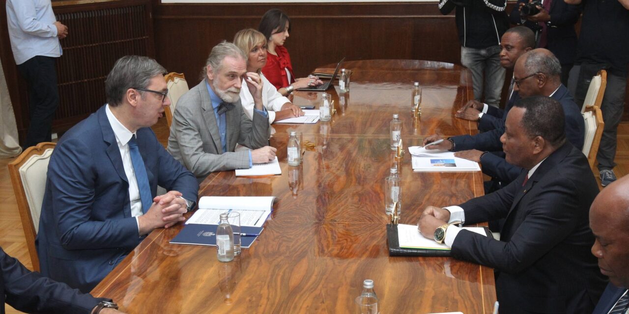 Vučić tovább mélyíti a kapcsolatokat Szerbia és Kongó között