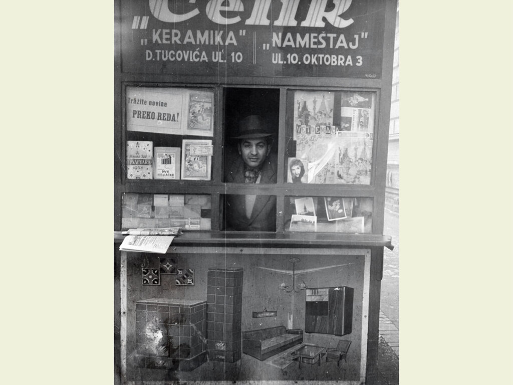 1960: Szabadkai trafik (Fotó: Fortepan/Milko)