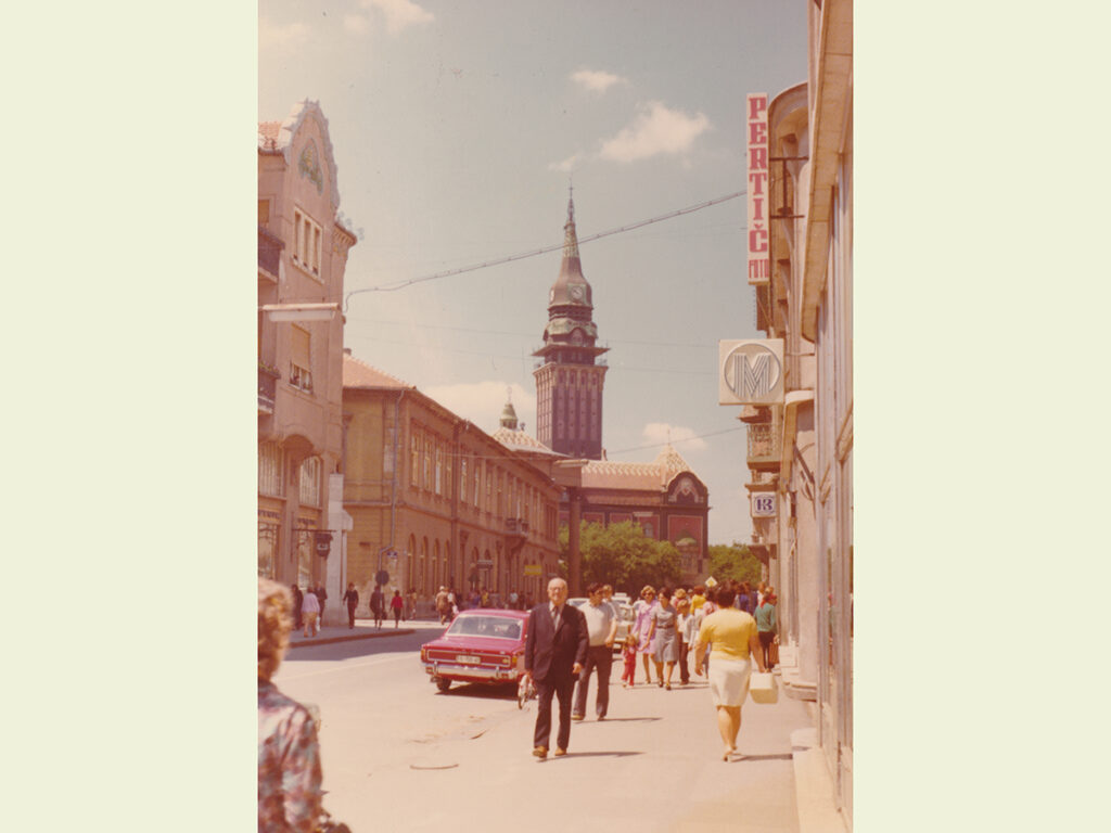 1974: A szabadkai Korzó, (Fotó: Fortepan/Milko)