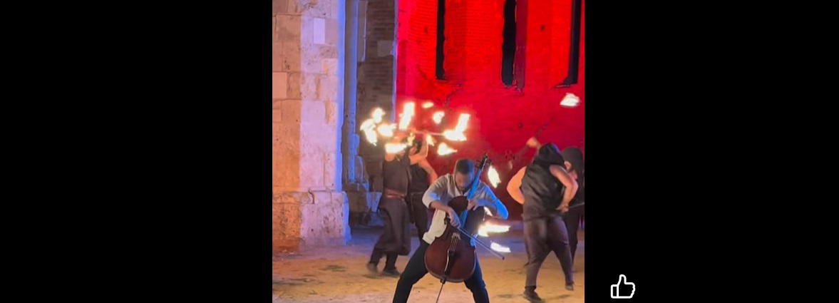 Hauser az Aracsi pusztatemplomnál forgatja videóklipjét