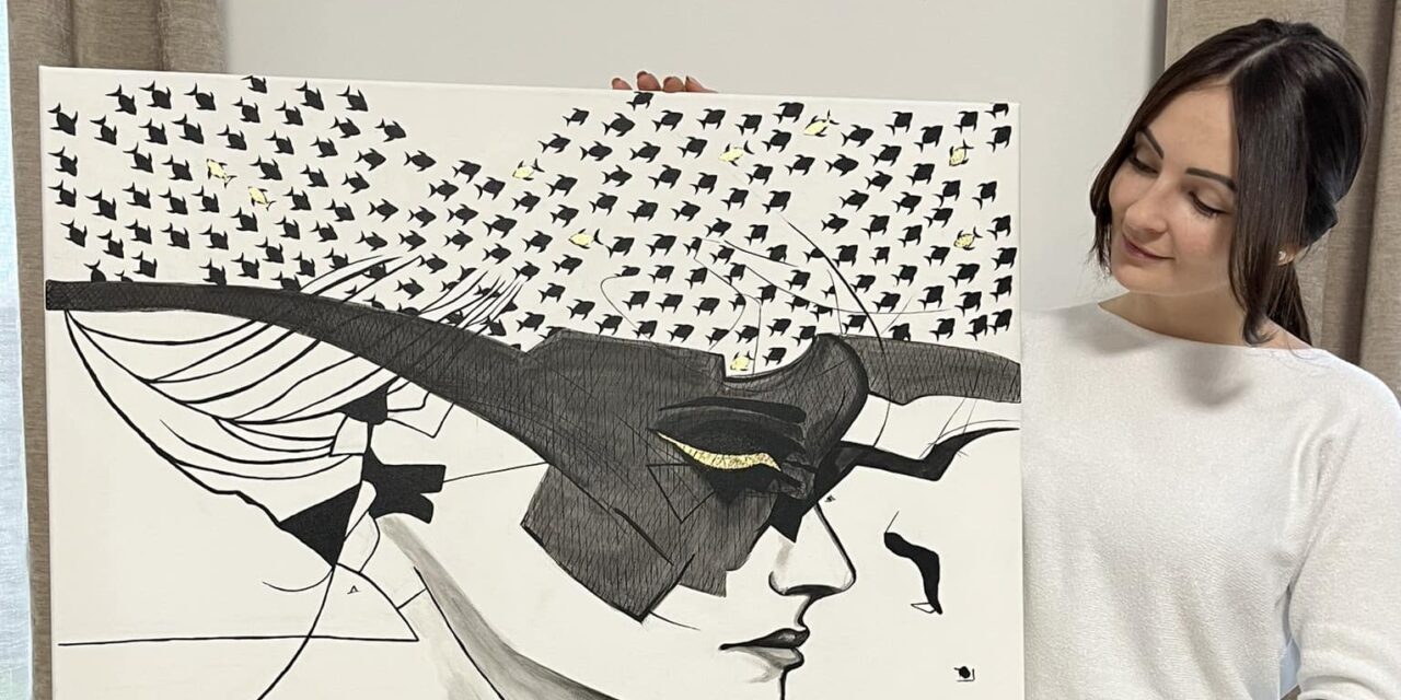 Tóth Klaudia alkotásaiból nyílik kiállítás a horgosi Művelődési Házban