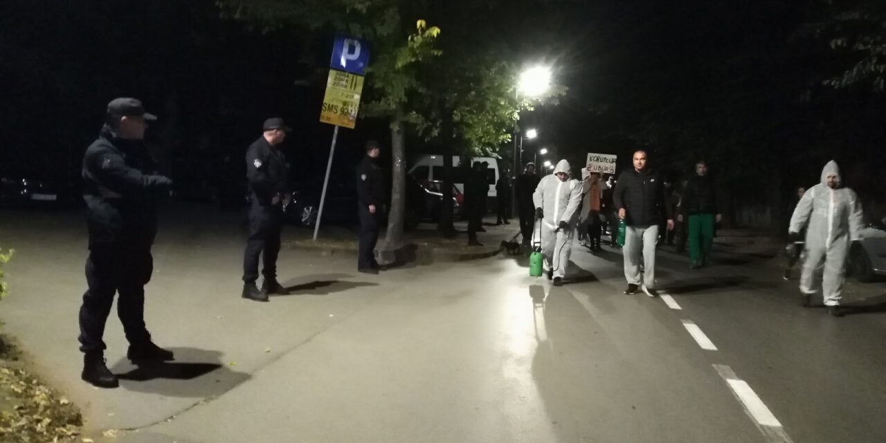 Bačulov küldöttségével fertőtlenítették Szabadkát (fotók+videó)