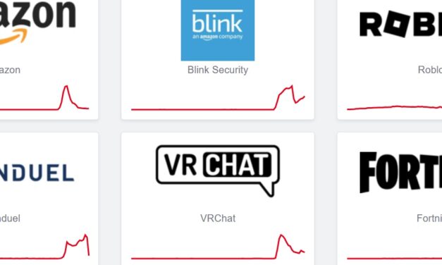 Rengeteg weboldal és alkalmazás elérhetetlen lett