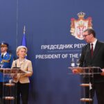 Ezt mondta Ursula von der Leyen a Vučićtyal való találkozó után