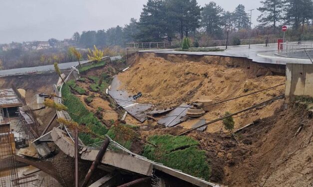 Folytatódik a földcsuszamlás Kragujevacon