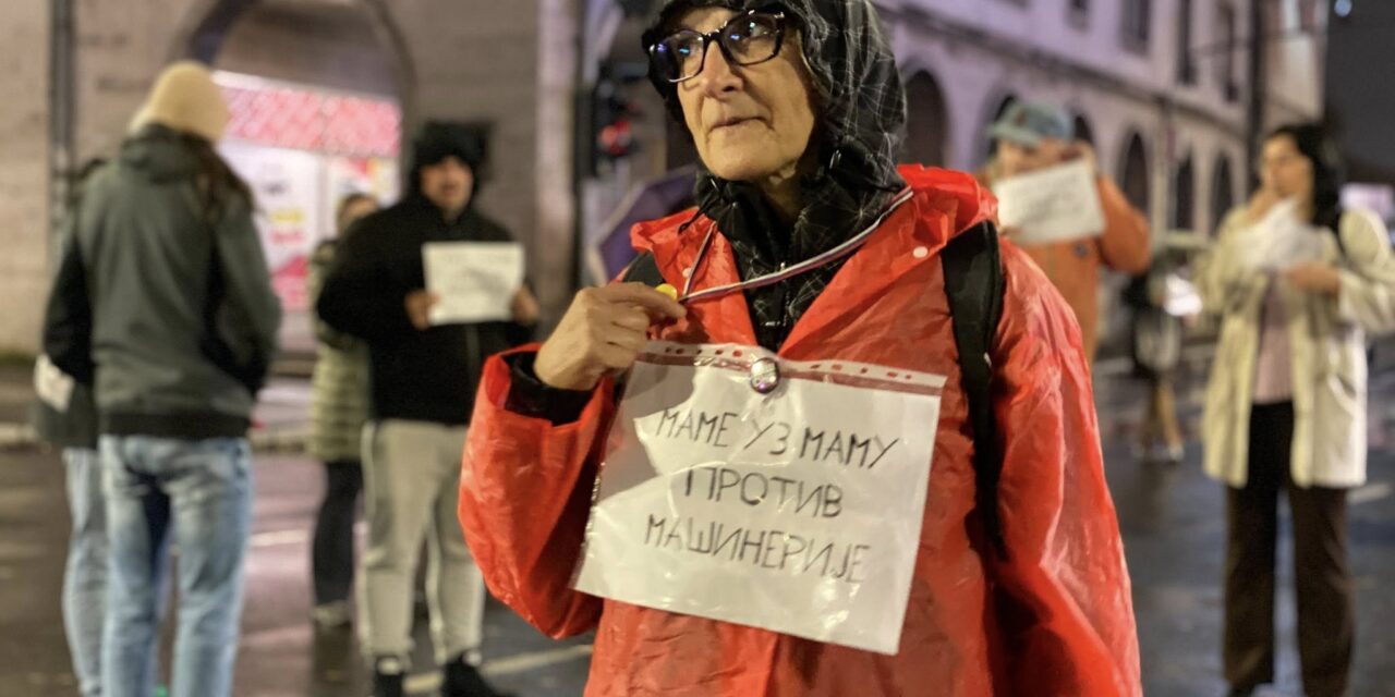 Szabadkán is tüntettek Dijana Hrka mellett