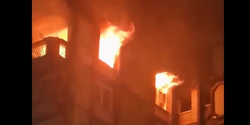 Hatalmas tűz egy idősotthonban, legalább tíz ember meghalt